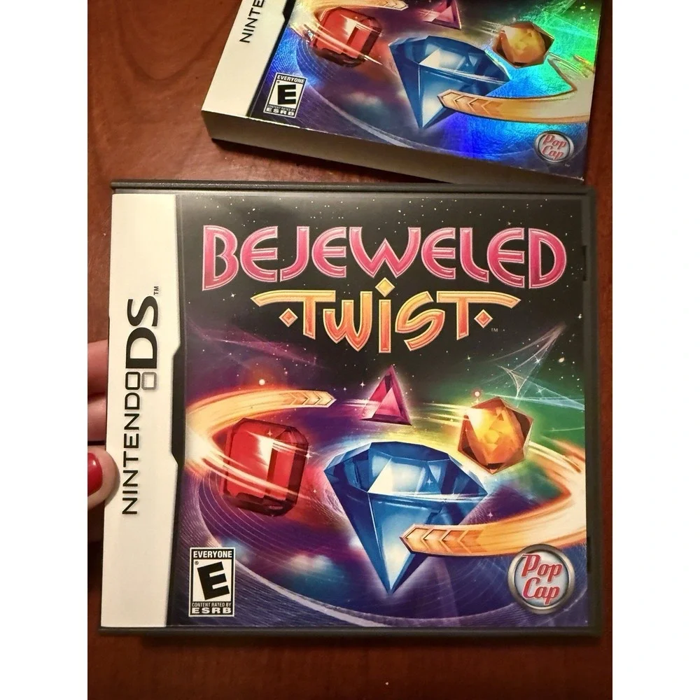 Bejeweled Twist Nintendo DS 2010 Complete With Slip Cover Pop Cap CIB